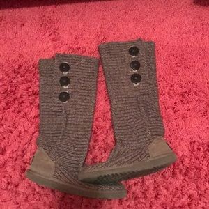 Ugg crocheted boots